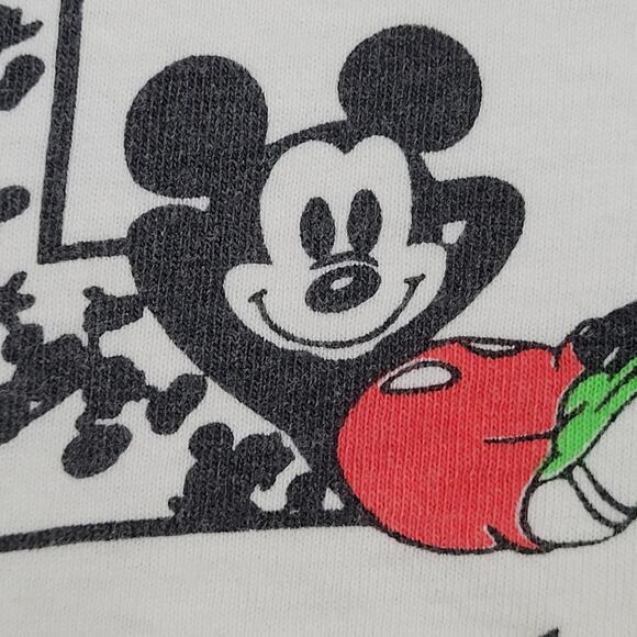 Vintage 80s Mickey-Mouse Shirt Womens 2XL 23x26 Jerry-Leigh - Picture 11 of 13